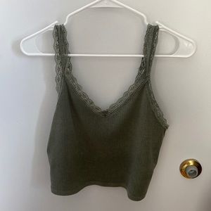 Size Medium American Eagle Sage Green Tank Top